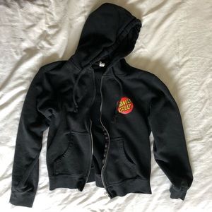 santa cruz zip up hoodie!